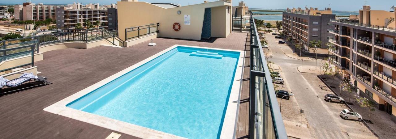 Sunset Home Olhao- Modern 3 Bed Luxury Apartment With Rooftop Pool Bagian luar foto